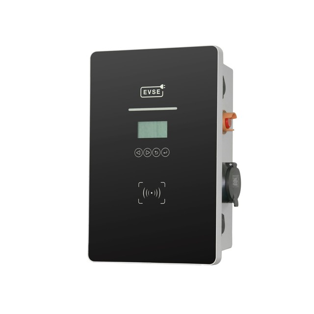 Wall-mounted Charger Ev Smart Type 2 7kw 22kw 3 Phase 400V MID OCPP WIFI App Control Ac Charger 32A Ev Charging Station