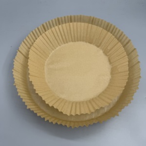 Papier sulfurisé pour friteuse à air chaud avec revêtement en silicone, forme et poids personnalisés, imprimable sur une face, jetable, pièces personnalisées par lot - Product Image 4
