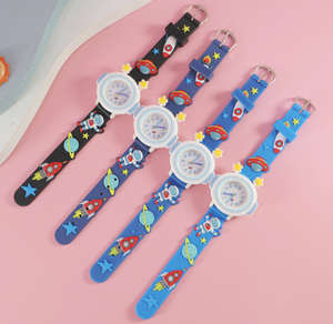 Montres à quartz pour filles tendance avec logo personnalisé, montres-bracelets pour enfants, spécialement conçues pour les enfants - Product Image 1