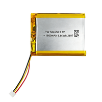 Batterie au lithium polymère personnalisée 584558 502535 653450 703040 803040 603035, batterie Lipo rechargeable haute et basse température