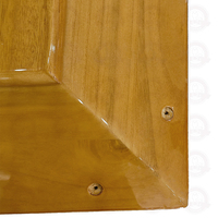 Ataúd de Estilo Europeo Personalizable, de Madera, con Certificación FSC, para Uso en Funerarias, Accesorios para Ataúdes