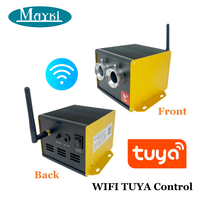 Éclairage LED RGBW à Fibre Optique WiFi Tuya, Contrôle par APP Intelligente, Moteur d'Éclairage de Plafond Étoilé à Fibre Optique