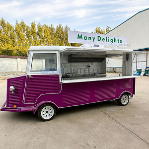 Chariot mobile pour bar à jus bon marché Chariot mobile pour bar à jus de fruits à hot-dog Camion à dessert Chariot pour crème glacée et café Remorque pour pizza - Product Image 6