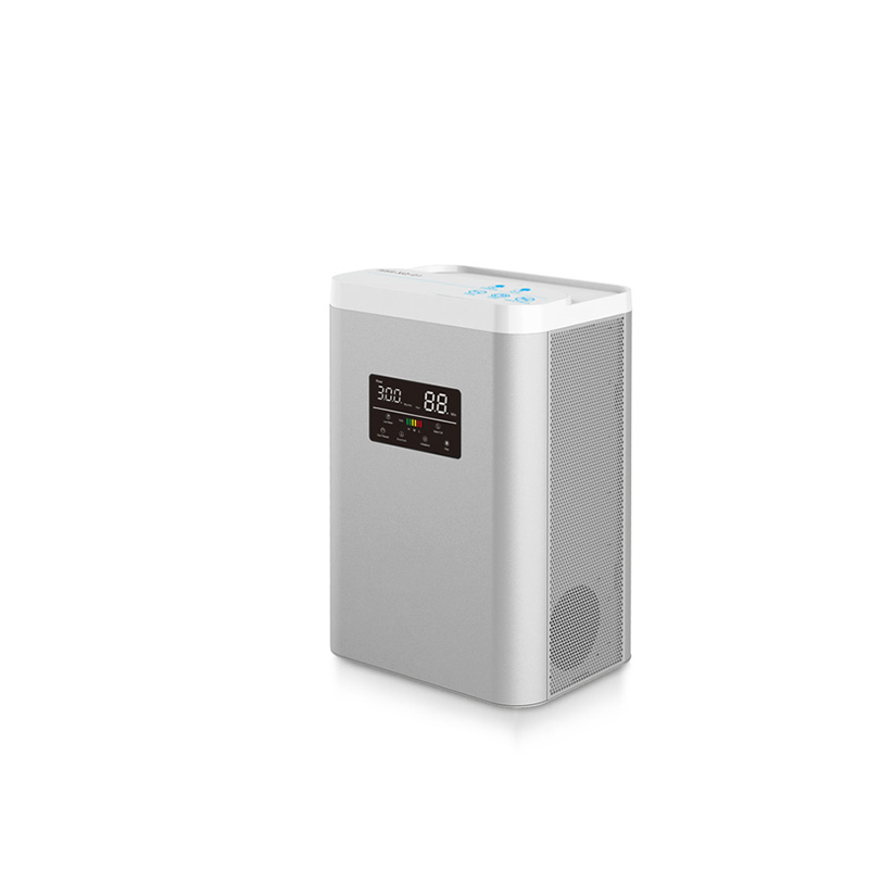 Portable aluminum material hydrogen inhaler hydrogen gas electrolysis machine hydrogen breathing machine