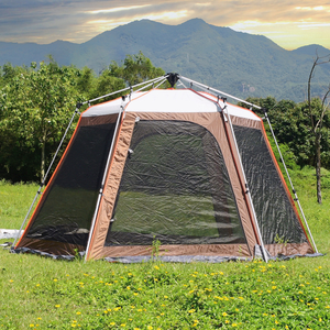 Carpa Hexagonal Automática para Exteriores, de Tubo de Aluminio, Apertura Rápida, Protección Solar y Repelente de Mosquitos, Carpa de Camping - Product Image 4