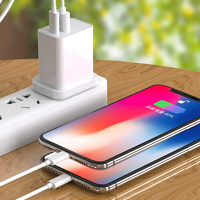 Cargador de Pared Eléctrico USB Tipo-C Superrápido de 25 W PD 3.0 QC3.0 con Enchufe AU y Certificación SAA