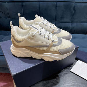 <span class=keywords><strong>Sneakers</strong></span> Chunky B22 B25 B30 alla Moda 2025, Scarpe Casual Traspiranti in Vera Pelle con Rete, Stile da Passeggio - Product Image 4