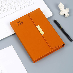 Logo kustomisasi <span class=keywords><strong>Notebook</strong></span> A5 gesper magnetik kulit PU buku catatan kantor bisnis buku harian buku catatan - Product Image 5