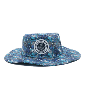 Chapeau unisexe pour enfants avec impression de motifs de dessins animés, logo brodé personnalisé, chapeau seau pour adultes, pour le cyclisme quotidien, la pêche en plein air - Product Image 1
