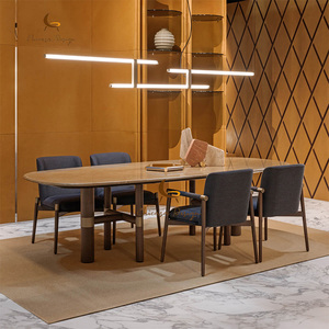 Sedia da Pranzo Moderna in Legno Massello Stile Nordico, Poltrona Presidenziale con Schienale Robusto e Durevole - Product Image 4