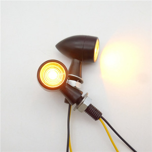 Intermitente para Motocicleta, Mini Intermitente Metálico, Intermitente LED para Scooter Eléctrico, Accesorios para Motos, Luz Indicadora para Bicicleta - Product Image 5