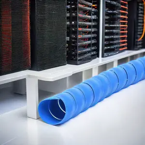 Envoltura de tubo en espiral flexible, funda de gestión de cables, cable de gestión de cables de ordenador