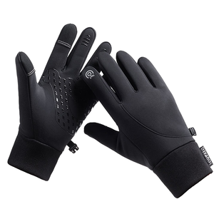 Guantes Deportivos Impermeables de Neopreno con Logotipo Personalizado, para Correr por la Mañana en Invierno, Pantalla Táctil, Resistentes al Viento, para Conducir, Esquiar, Ciclismo, Uso Diario al Aire Libre - Product Image 1