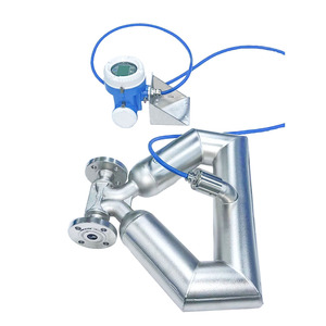 Tùy chỉnh chống bẩn coriolis khối lượng lưu lượng kế thép không gỉ thiết bị kỹ thuật số để xử lý nước thải lỏng gas dầu nước - Product Image 4