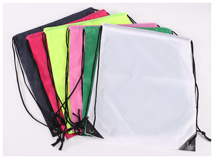 Mochila Promocional con Cordón, Impermeable, de Poliéster Grueso, Color Sólido, para Compras, con Logotipo Personalizado Impreso, Portátil - Product Image 5