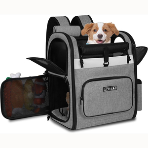 Miễn Phí Mẫu Mèo Tàu Sân Bay Cho Lớn Mèo 20 Lbs, Mềm Mại Hai Mặt Thoáng Khí Lưới Mèo Du Lịch Tàu Sân Bay, Lớn Mèo Hãng Hàng Không Đã Được Phê Duyệt - Product Image 2