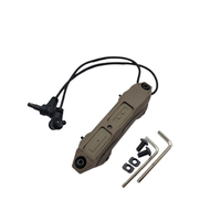 Pointeur laser noir et sable avec queue de rat, éclairage IR, en plastique ABS, support de montage pour lunette L3