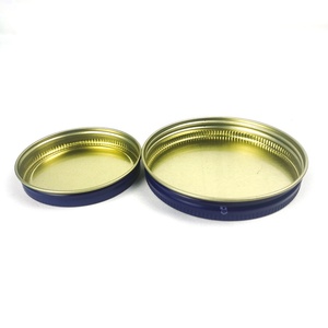 Tapa de hojalata de gran calibre para botella de plástico, tapa de rosca de hierro 73-92, tapón de rosca metálico - Product Image 2
