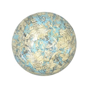 Juego de vajilla esmaltada con estampado de metal, 2 cuencos decorativos para servir, hogar, Hotel, cuenco de metal sostenible, cuenco para servir comida - Product Image 3