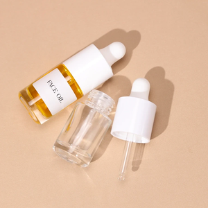 20ml <b>30ml</b> Transparent Cylindrical Glass <b>Bottles</b> for Essential Oil Facial Serum and Skin Care Cosmetic Packaging - Product Image 5