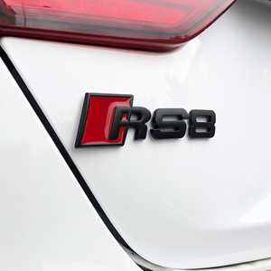 สติกเกอร์โลหะติด3D สำหรับรถ <span class=keywords><strong>Audi</strong></span> <span class=keywords><strong>S</strong></span> <span class=keywords><strong>Line</strong></span> S3 S4 S5 S6 S7 S8 RS3 RS4 RS5 RS6โลโก้รถ RS8อุปกรณ์ตกแต่งท้ายรถ - Product Image 1