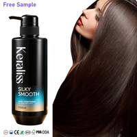 Crème lissante soyeuse à la kératine Joynna 1000ml Amla Carotte Romarin Fenugrec Huile de ricin pour cuir chevelu Enfants Voyage Cheveux bouclés Après-shampoing