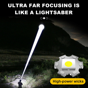 10W haute densité vert prédateur lumière Zoomable lampe de poche USB IP65 noir mat ABS portée <span class=keywords><strong>montage</strong></span> pour la chasse - Product Image 6