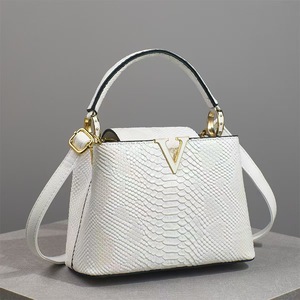 Nuove <span class=keywords><strong>Borse</strong></span> da <span class=keywords><strong>Donna</strong></span> alla Moda in Pelle PU, Borsa a Tracolla Trendy con Motivo a Serpente, Borsa a Spalla di Alta Qualità per Donne - Product Image 6