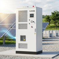 Système de stockage d'énergie à batterie intégré à une seule porte, avec PCS, BMS, refroidissement par air et indicateur d'alarme pour alimentation de secours photovoltaïque