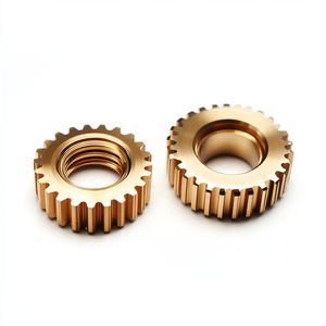 H62/H65真鍮炭化タングステンチップステンレスギアフライングカッター0.005mm | ISO 9001 OEMスパー/ヘリカルギアCNC - Product Image 1