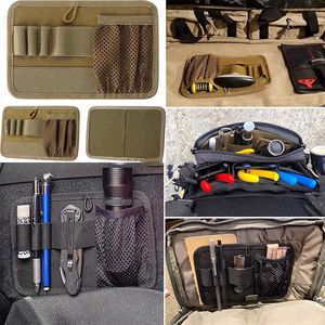 Tactical Molle Utility Bag Accessories Nylon Outdoor Sports Equipment Storage Organizer Chest Pack Khaki - Product Image 5