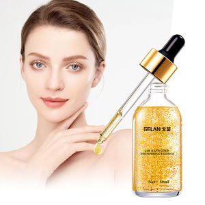 Commercio all'ingrosso idratante idratante nutriente per la cura della pelle lamina d'oro Anti-invecchiamento Anti-rughe <span class=keywords><strong>24K</strong></span> oro Niacinamide siero viso 30ml - Product Image 2