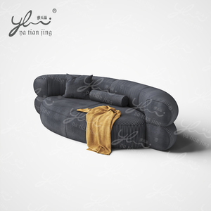 Modular Nén <span class=keywords><strong>Sofa</strong></span> Đặt Chân Không Kín Màu Xanh Lá Cây Vải L-Hình Dạng Góc Đơn Vị Hiện Đại Nhỏ Gọn Đồ Nội Thất Phòng Khách - Product Image 2