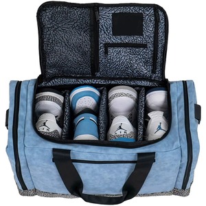 Manufacturing Superior Sneaker <b>Bag</b> Travel Duffel <b>Bag</b> With 3 Adjustable Compartment <b>Dividers</b> - Product Image 1