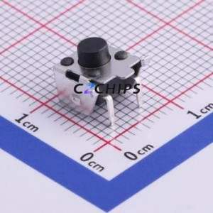 TS-1037-A4B3-D2 Tactile Switch SMD,6x6mm Switch Single Pole Single Throw Round Button Horizontal Mount 6mm - Product Image 1