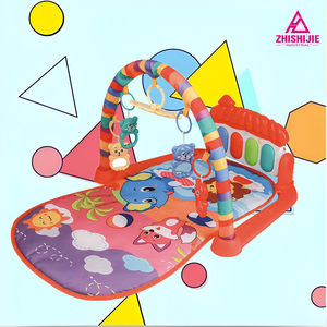<span class=keywords><strong>Meilleur</strong></span> tapis de jeu pour <span class=keywords><strong>bébé</strong></span> non toxique, tapis d'éveil éducatif avec piano, <span class=keywords><strong>jouet</strong></span> sportif doux et coloré, certifié EN71, fabriqué en plastique sûr - Product Image 2
