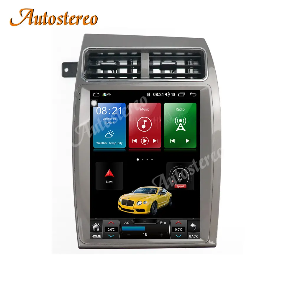 256G Android12 For Audi Q7 2006-2015テスラカーラジオGPSナビマルチメディアプレーヤー自動ステレオヘッドユニットスクリーンオートオーディオビデオ