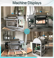 Machine de séchage à cylindre rotatif et à grattoir multi-usages pour sel industriel