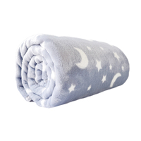 Couverture de produit pour bébé Couverture chaude en peluche crochet en flanelle polaire pour nouveau-né