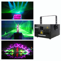DJ Night Club 1W 3W 2W Mini Voll farbe RGB Laserlicht Show Disco 3d 5Watt Animation Lazer Bühnen lichter