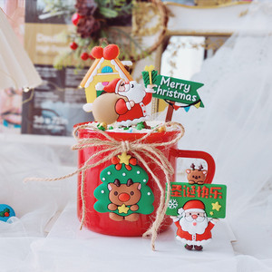 Ornement de gâteau de Noël en acrylique, motif miel et douceur, pour décorations de fête de fin d'année - Product Image 5