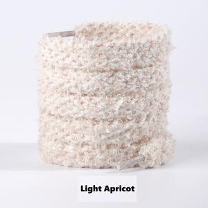 Lacets plats et moelleux de 15 mm, lacets de chaussures moelleux et tendance pour baskets, 60-180 cm - Product Image 1