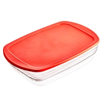 Ustensiles de cuisine en verre résistant au four en verre borosilicate plats de cuisson assiette ustensiles plaque de cuisson cuisine plat de cuisson en verre
