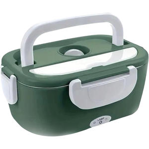 Boîte à lunch électrique chauffante, boîte à lunch chauffante plus rapide, chauffe-aliments portable de 1,5 L avec fourchette, cuillère et sac à lunch isotherme - Product Image 1