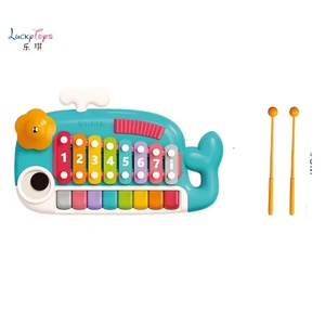<span class=keywords><strong>Xylophone</strong></span> pour enfants, jouet non toxique, bord lisse, léger, pour l'éducation précoce, jeu en intérieur - Product Image 6