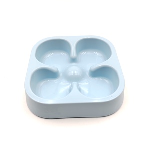 Chất lượng cao hỗ trợ tùy biến vuông nhựa PET Bát Feeder thiết kế thanh lịch cho mèo hoặc chó bữa ăn - Product Image 4