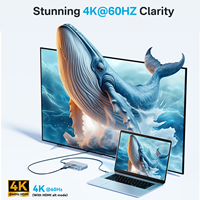 Enclosure SSD M.2 NVMe Magnetik Eksternal Kompatibel dengan Kipas Pendingin MagSafe, Hub USB C 10Gbps untuk iPhone 16 15 Pro Max