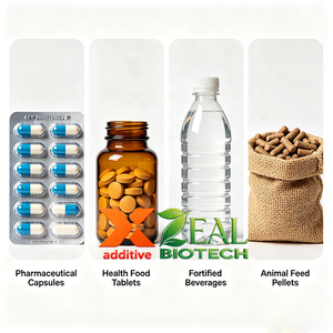 ZEAL Vitamine K3 MSB MNB Poudre Menadione Bisulfite Sodium CAS 58-27-5/130-370 Durée de conservation de 24 mois Additif alimentaire pharmaceutique pour l'alimentation animale - Product Image 4