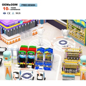 Parco giochi per bambini centro commerciale al coperto i bambini giocano parco divertimenti grande attrezzatura per il divertimento della famiglia dove i sogni diventano realtà - Product Image 4
