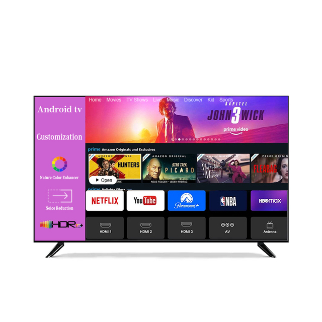 17'' to 65'' Customizable Sizes Android Smart LED TV with HD 720p Bathroom TV